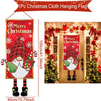 Christmas Hanging Flag Merry Christmas Decorations 