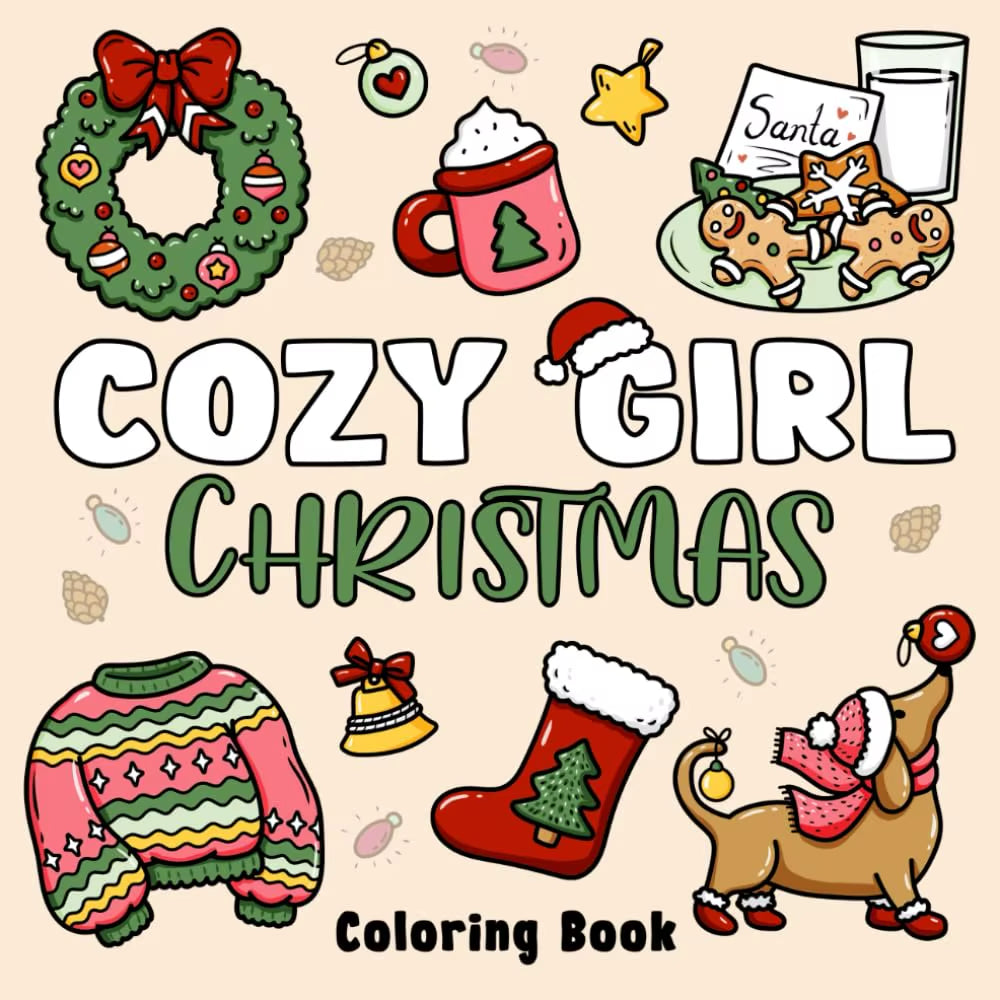 COZY FRIENDS Coloring Book 