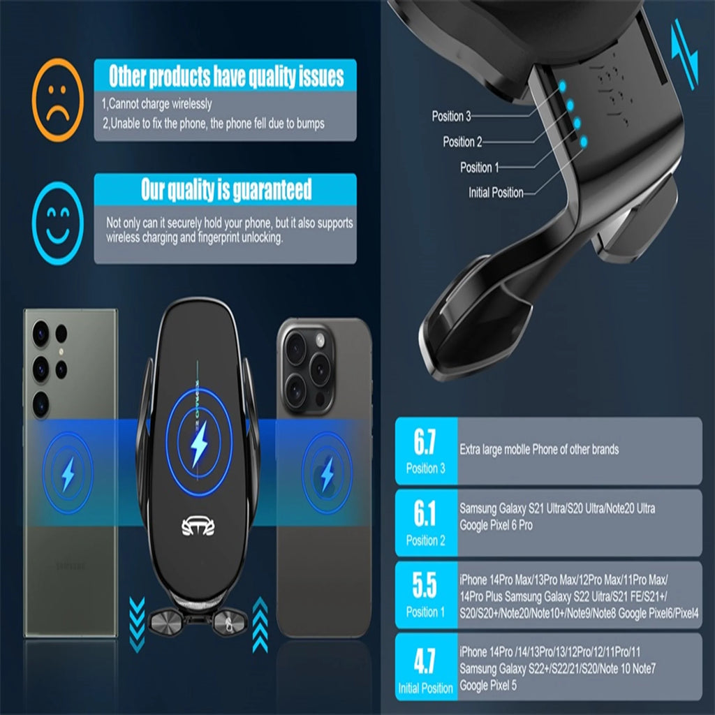 Wireless Charger for Car 