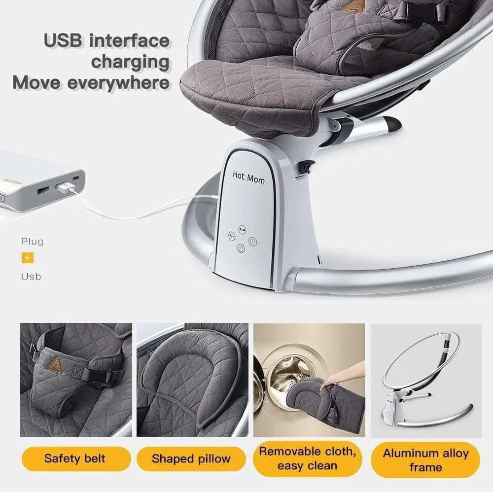  Electric Baby Rocker With Bluetooth 
