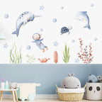  Ocean Animal Wall Stickers 