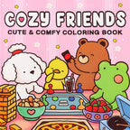 COZY FRIENDS Coloring Book 
