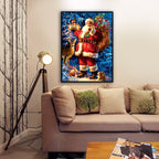 Diamond Painting Kerstman