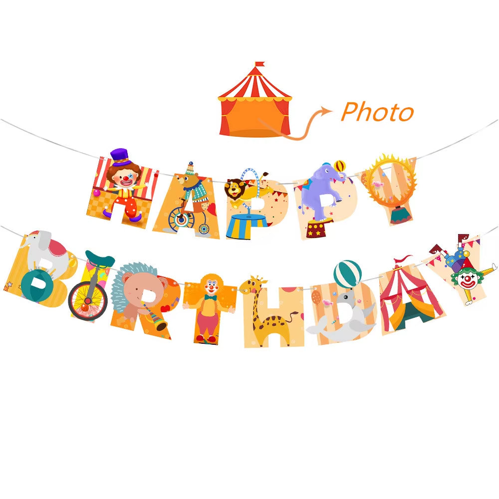 Circus Theme Birthday Decorations 