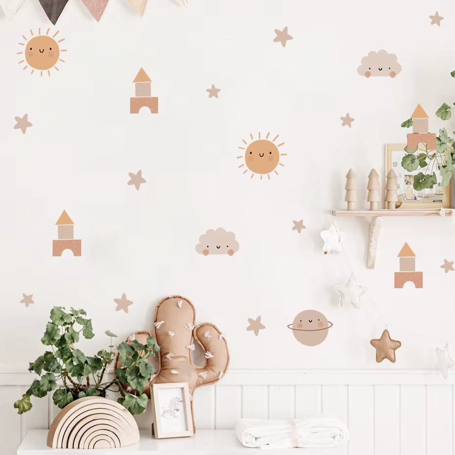  Cute Rainbow Wall Stickers 