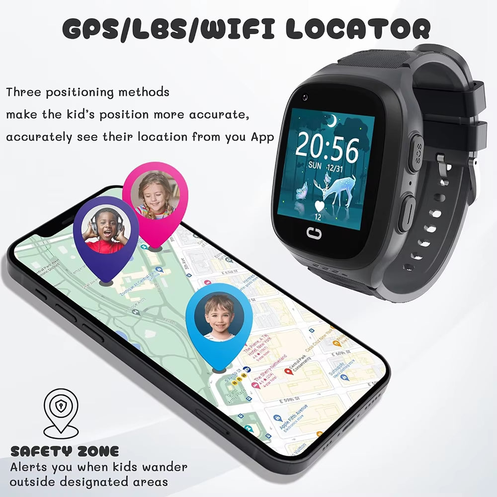 4G Kids Smart Watch GPS