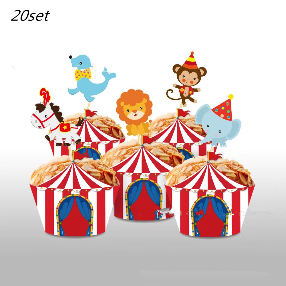 Circus Theme Birthday Decorations 