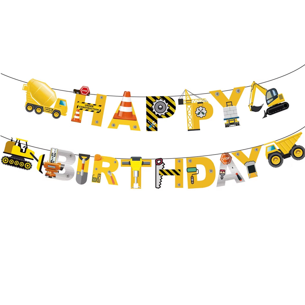 Construction Birthday Decorations 