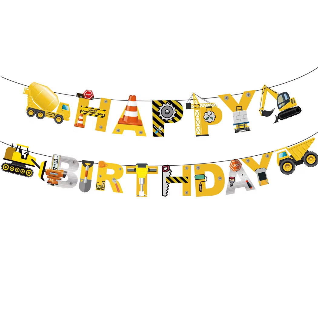 Construction Birthday Decorations 