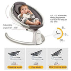  Electric Baby Rocker With Bluetooth 