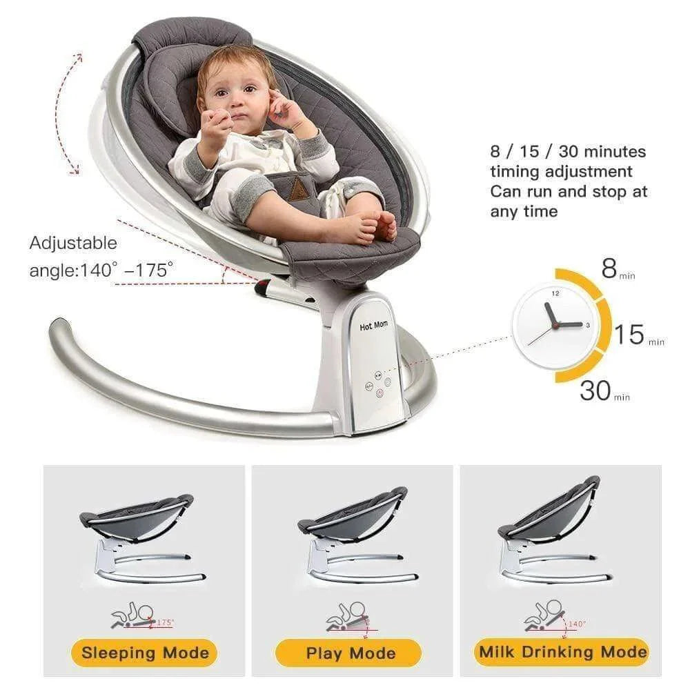  Electric Baby Rocker With Bluetooth 