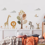  Wildlife Jungle Wall Sticker 