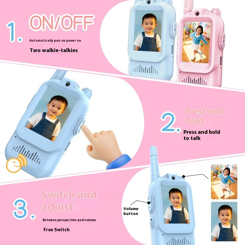 Wireless Walkie-talkie with camera