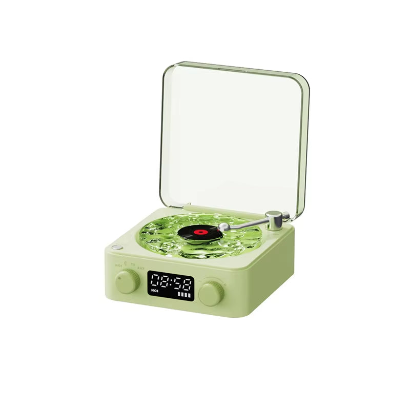 2025 New Retro Vinyl Wireless Bluetooth Speaker 