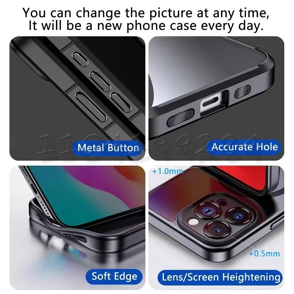Phone Case for Iphone E-Ink Screen 