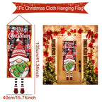Christmas Hanging Flag Merry Christmas Decorations 