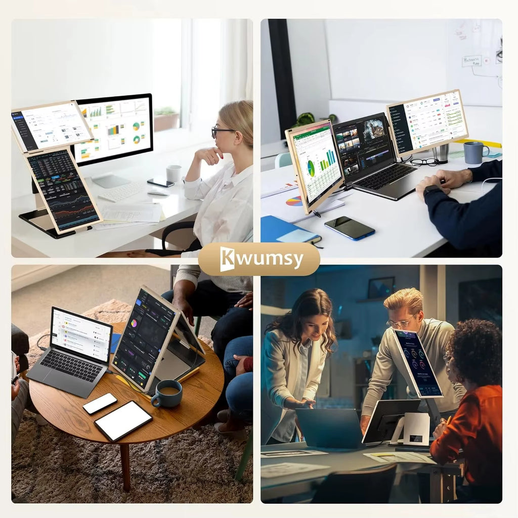  S6 Triple Portable Monitor 15.6Inch 