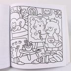 COZY FRIENDS Coloring Book 