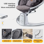  Electric Baby Rocker With Bluetooth 