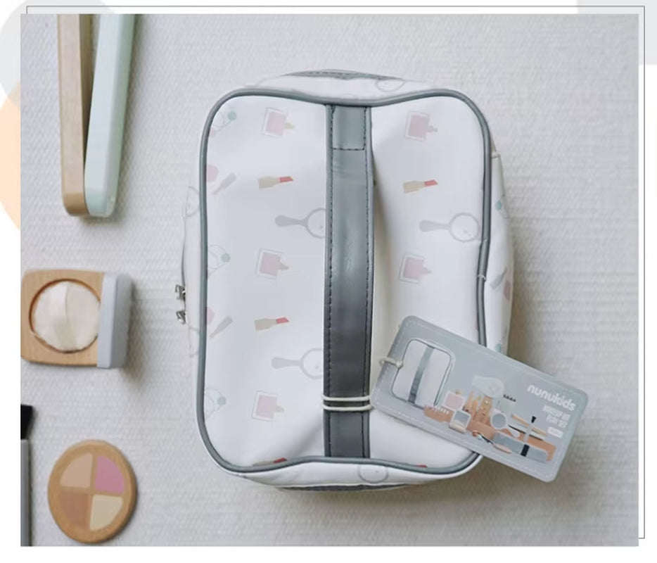 Beautiful Wooden Makeup Set/ Hairdressing Set