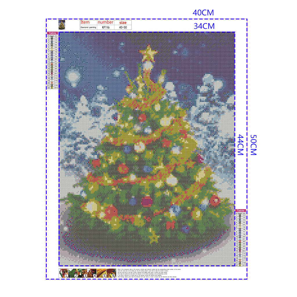 Christmas Tree Diamond Painting