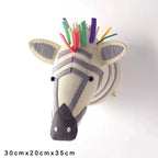 Felt Animal Head Wall Decor Kids
