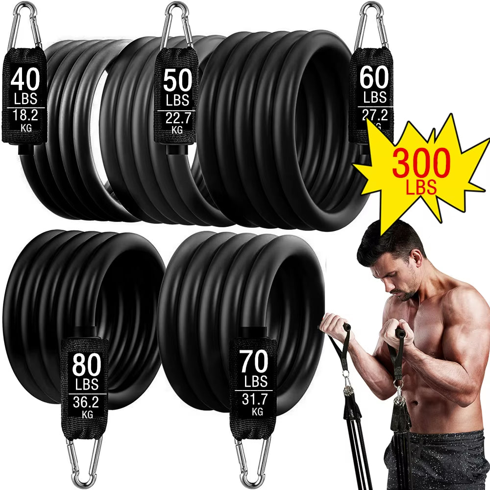 136 KG Resistance Elastic Band