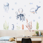  Ocean Animal Wall Stickers 