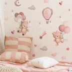  Bear Balloon Wall Stickers for Kids Room