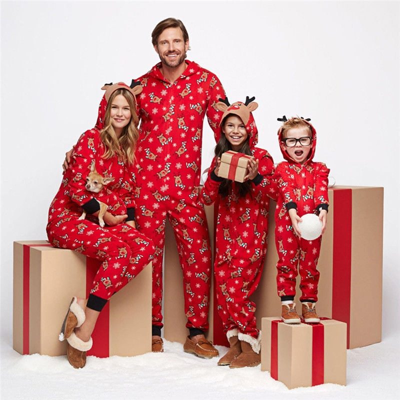 Christmas Pyjama Family