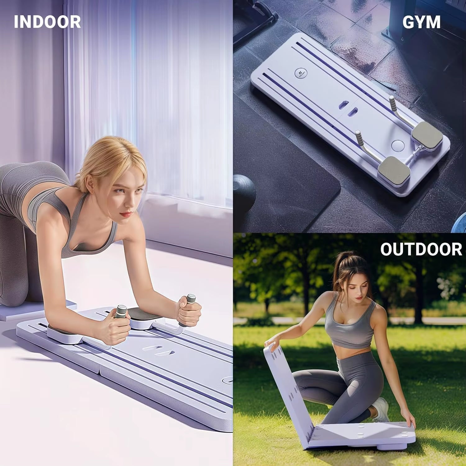 5In1 Multi-Purpose Foldable Pilates Board 