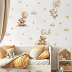  Bear Balloon Wall Stickers for Kids Room