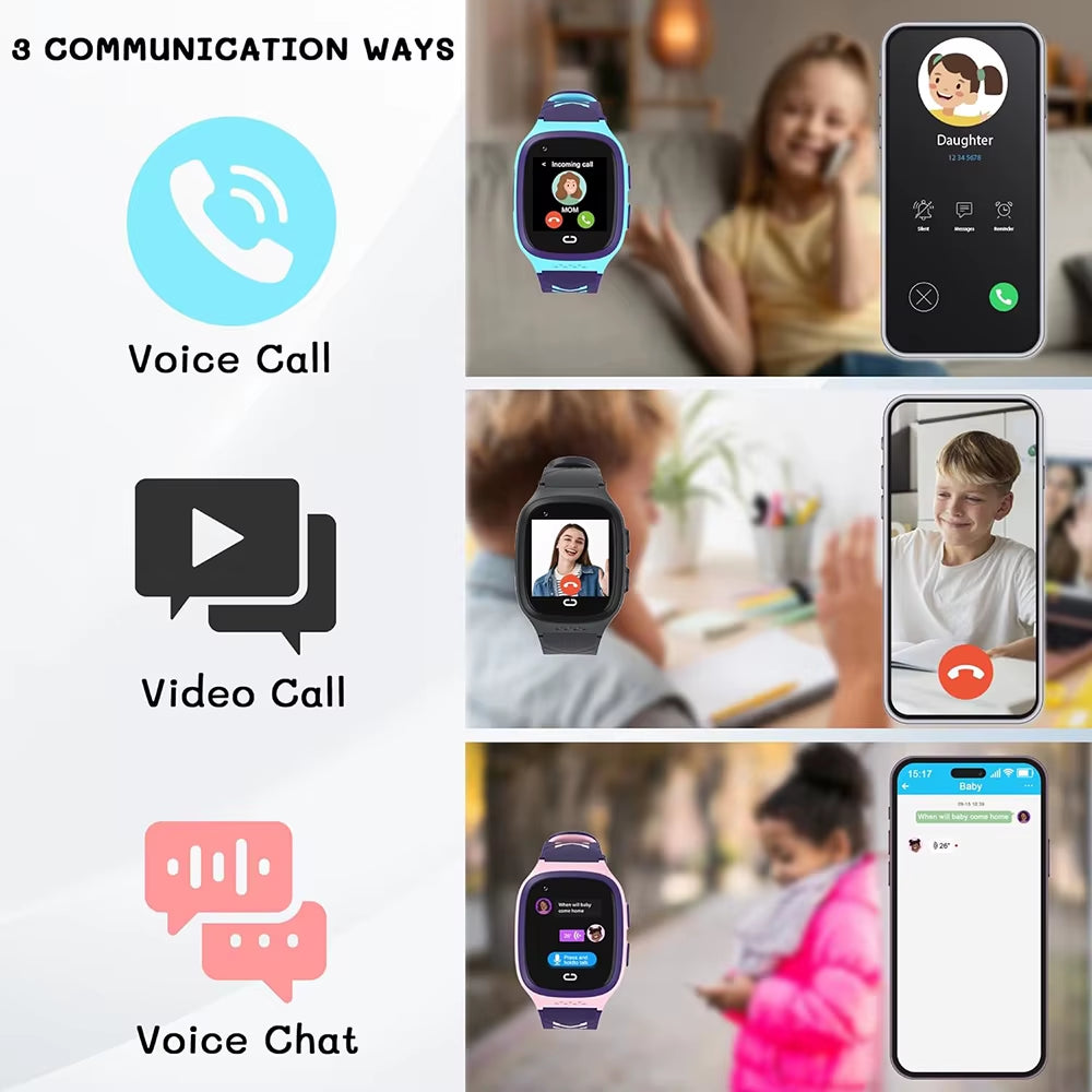 4G Kids Smart Watch GPS