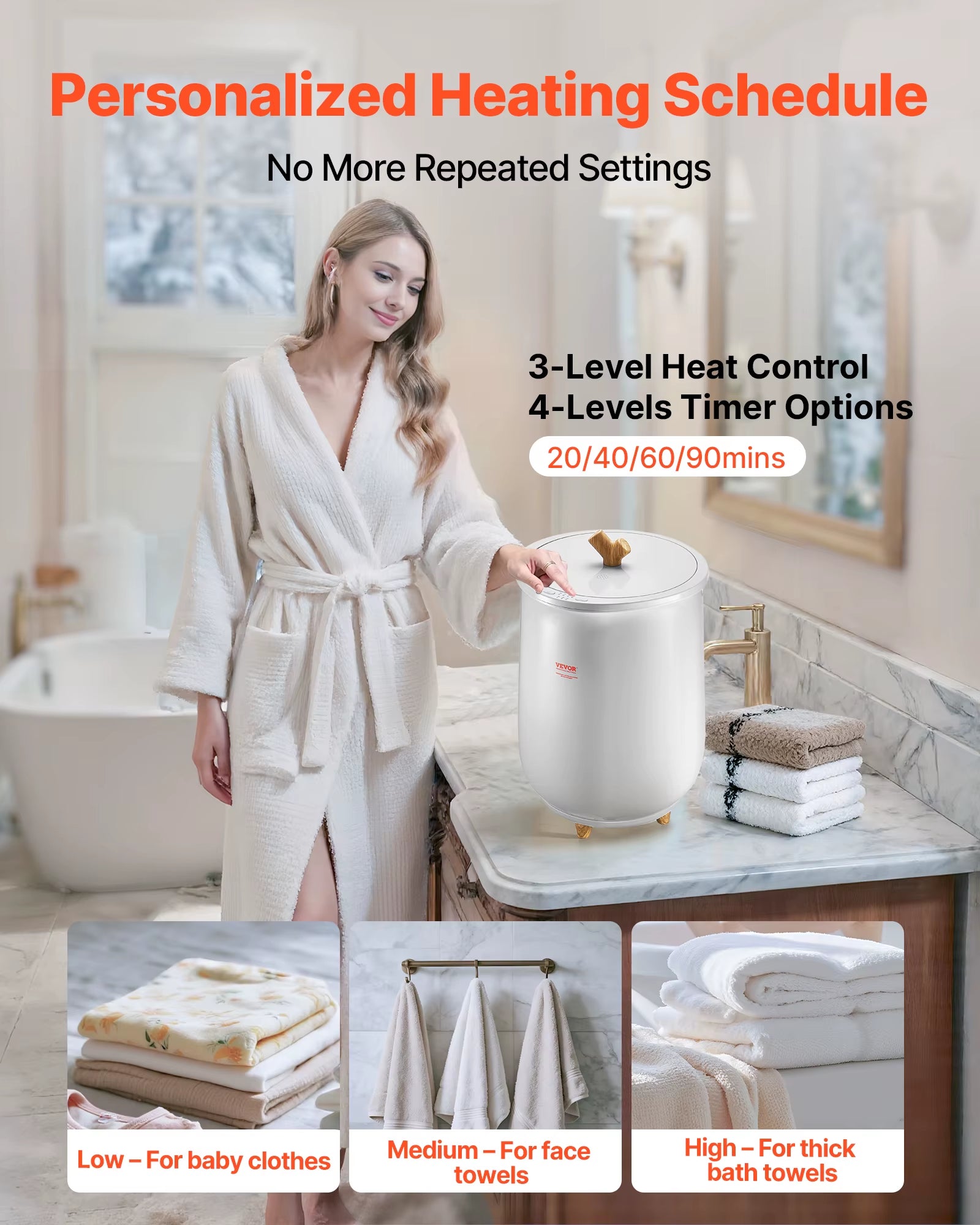 Heated Towel Warmer 20L  