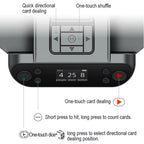 360° Rotating Automatic Card Shuffle Dealer 