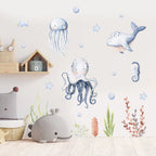  Ocean Animal Wall Stickers 