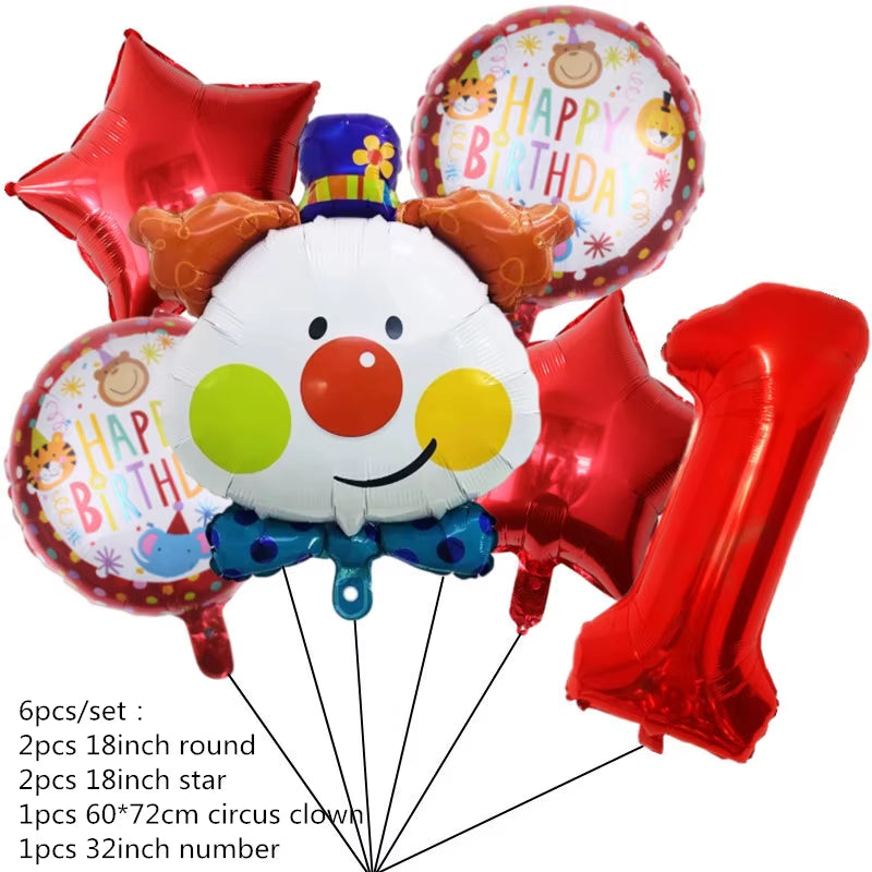 Circus Theme Birthday Decorations 