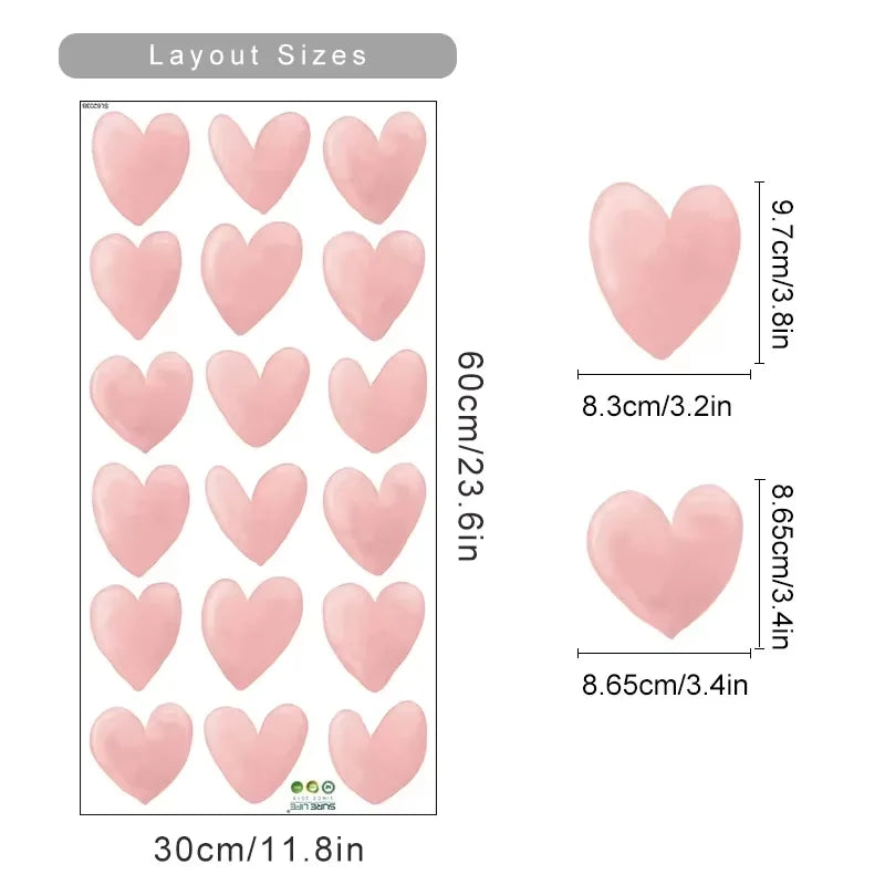  Bear Balloon Wall Stickers for Kids Room
