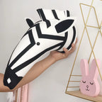 Felt Animal Head Wall Decor Kids