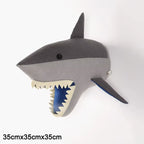 Felt Animal Head Wall Decor Kids