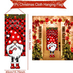 Christmas Hanging Flag Merry Christmas Decorations 