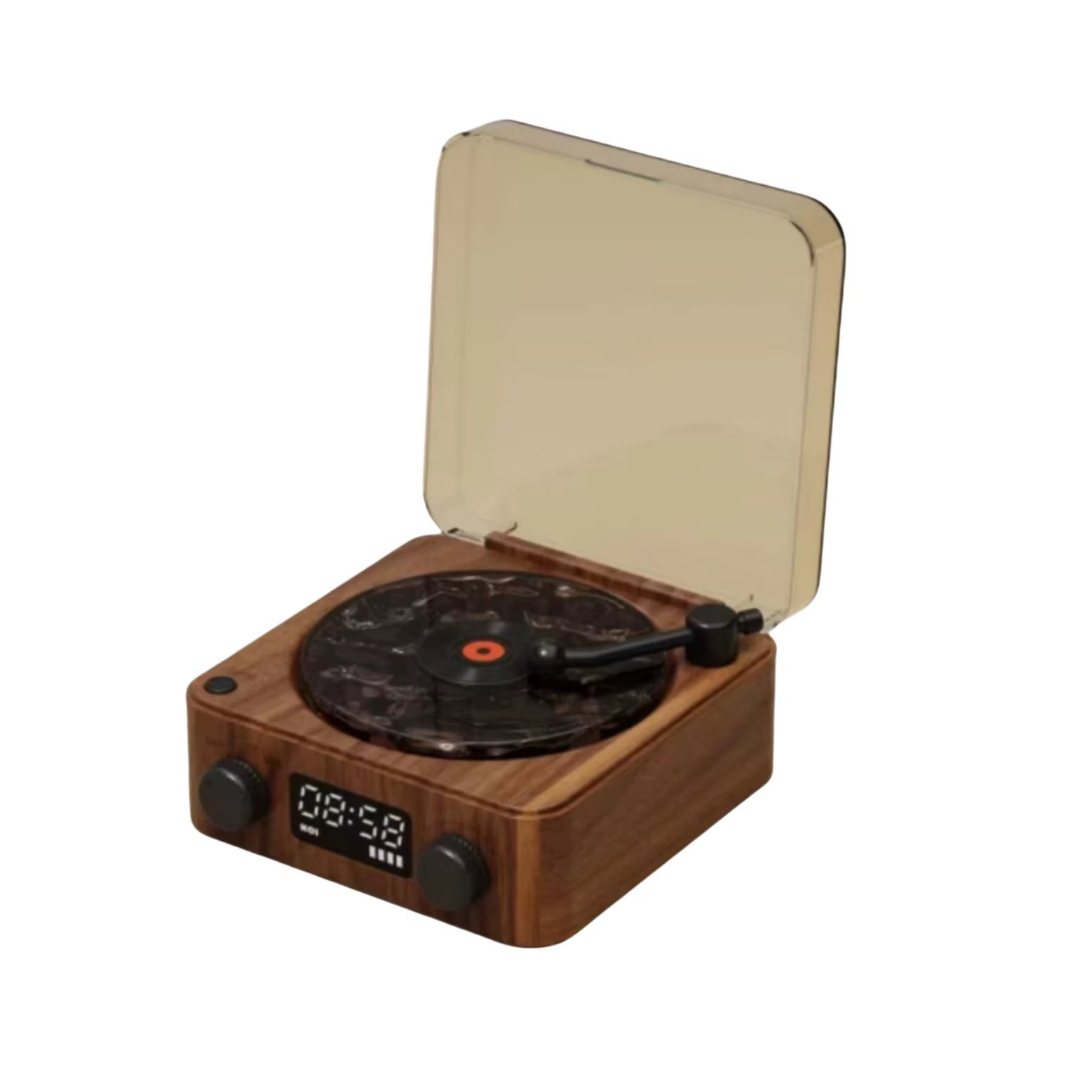 2025 New Retro Vinyl Wireless Bluetooth Speaker 