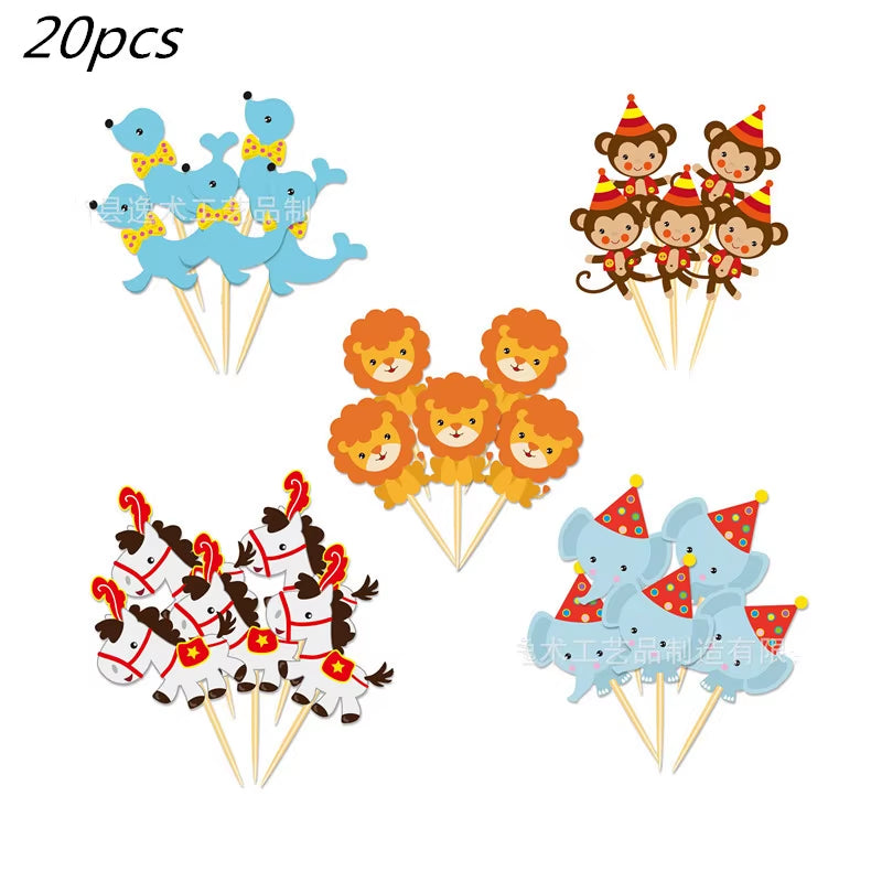Circus Theme Birthday Decorations 