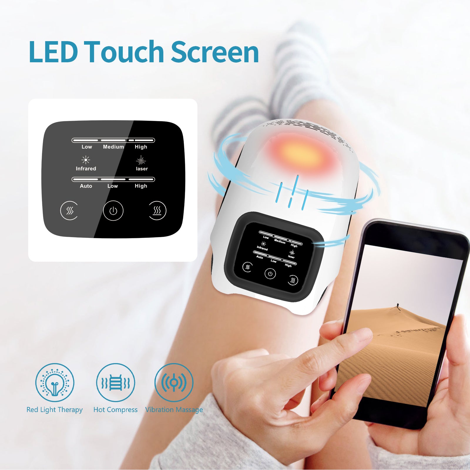 Heating Knee Massager