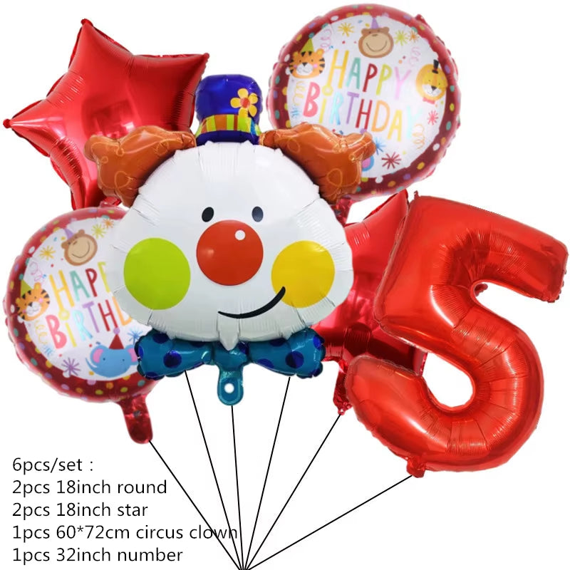 Circus Theme Birthday Decorations 