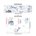  Ocean Animal Wall Stickers 