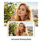 Magnetic Phone Vlog Selfie Monitor Screen Back Camera Monitor Phone Vlog Selfie Screen for Android Iphone Cellphone Accessory