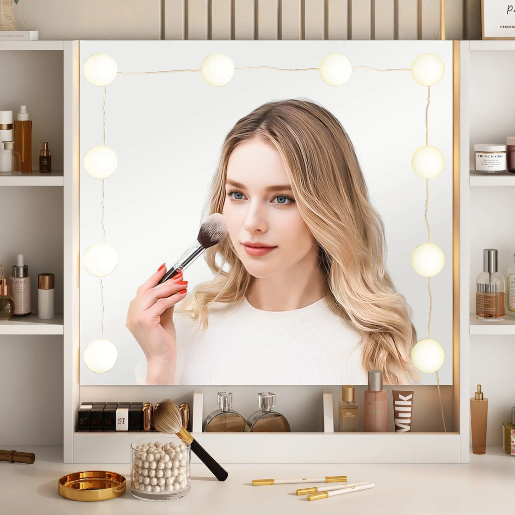 Makeup Vanity Set with Light