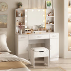 Makeup Vanity Set with Light