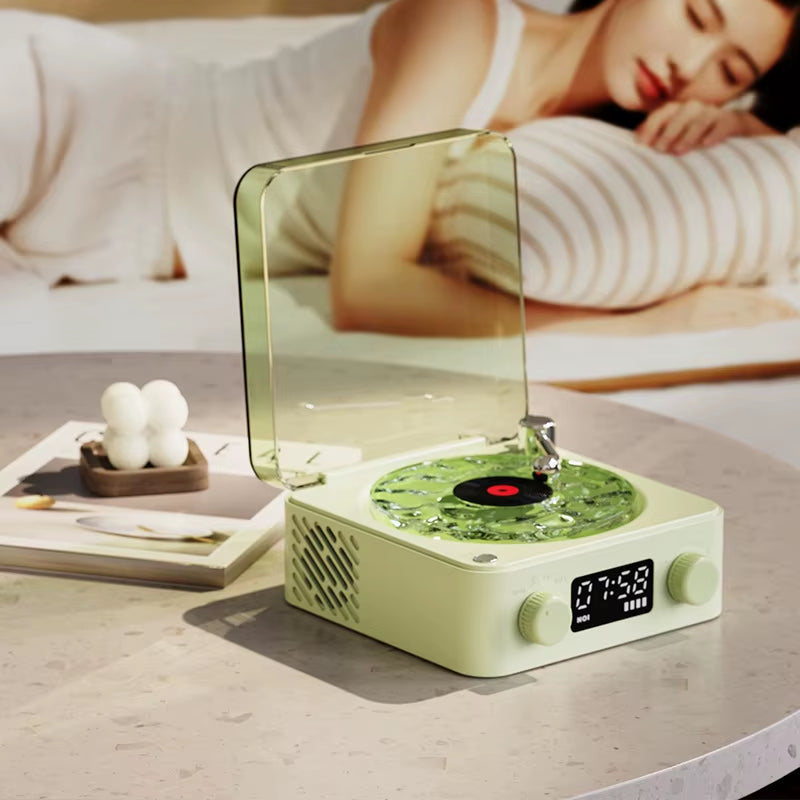 2025 New Retro Vinyl Wireless Bluetooth Speaker 